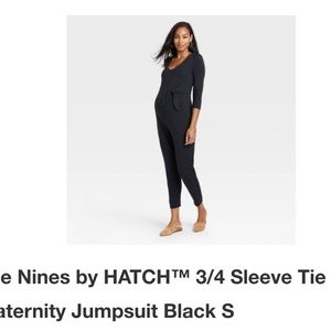 Nines by Hatch Maternity jumpsuit